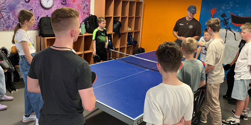 Tischtennisfieber an der WHS – Die Ball Stars glänzen