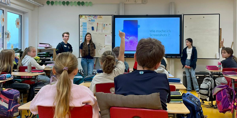 OnlineWächter in benachbarten Grundschulen